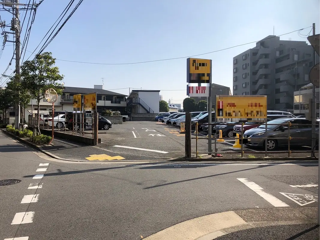 江戸川区中葛西７丁目　月極駐車場